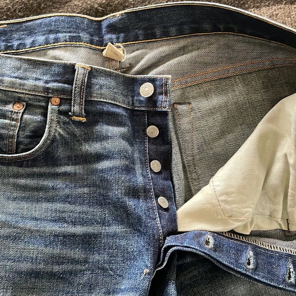 Ralph Lauren Double RL Men's Straight Jeans - Blue - Picture 6 of 7